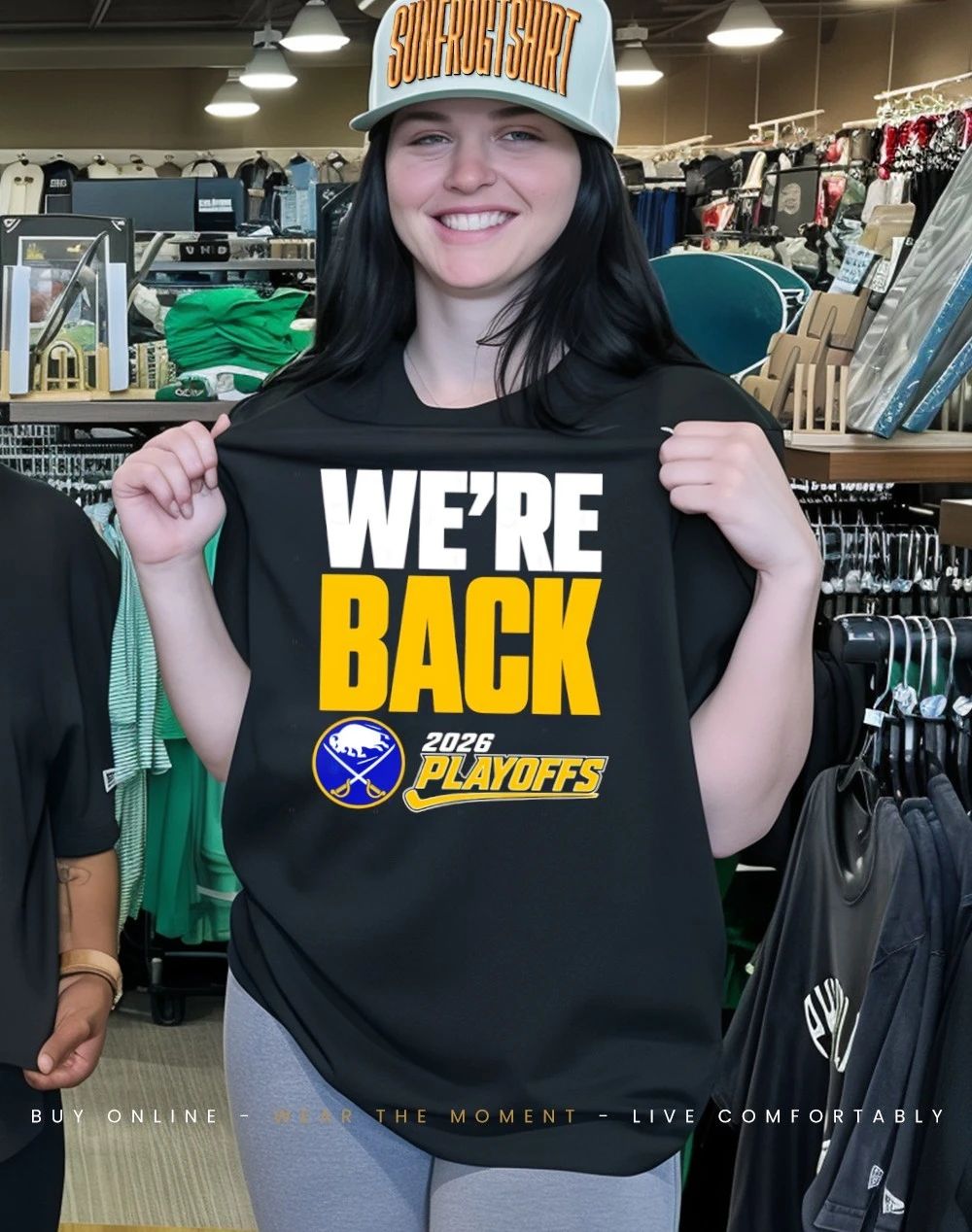 Buffalo Sabres We Are Back 2026 Stanley Cup playoffs shirt