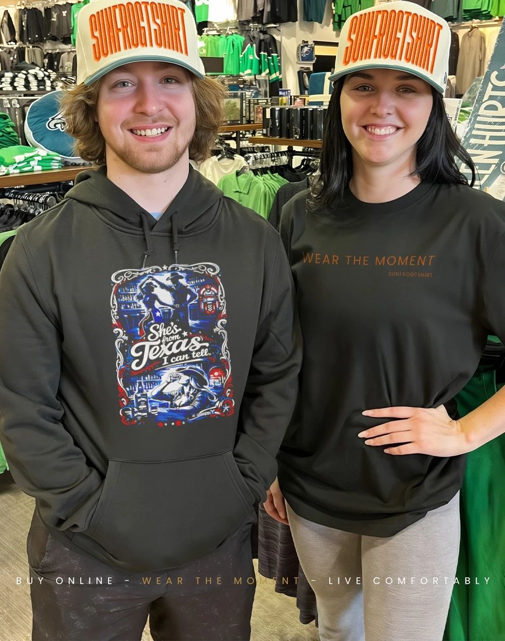 She’s from Texas I can tell graphic shirt
