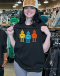 Binary 01 10 11 Robot Shirt