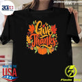 Give Thanks Thanksgiving Fall Pumpkin 2026 Shirt