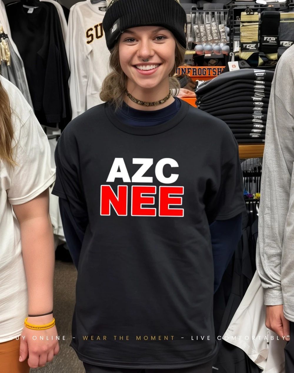 AZC NEE Protest Echten Community Demonstration shirt