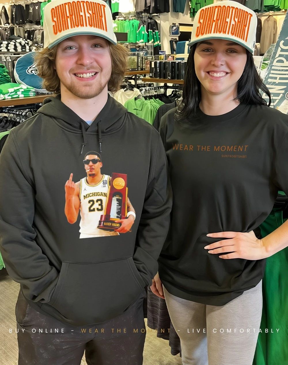 Yaxel Lendeborg Michigan National Champions 2026 Middle finger graphic shirt
