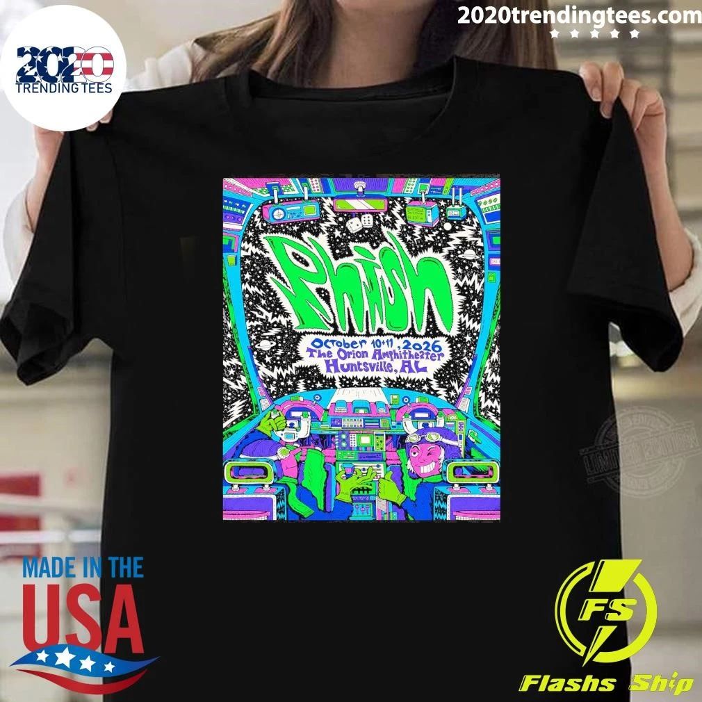 Phish Dry Goods Huntsville Al 2026 Venue Poster Live At Shirt