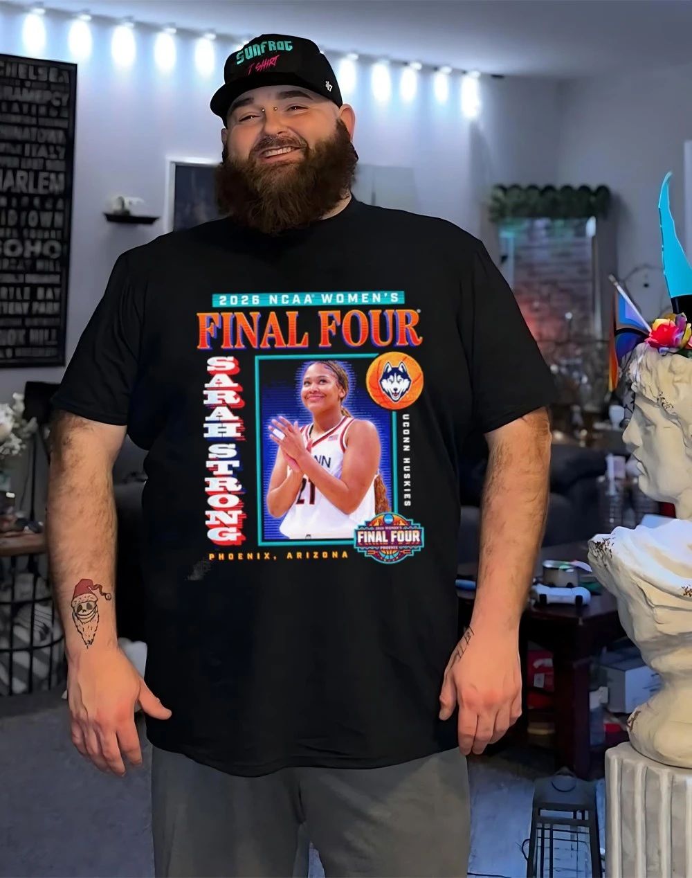 Sarah Strong Uconn 2026 Women’s Basketball Final Four shirt