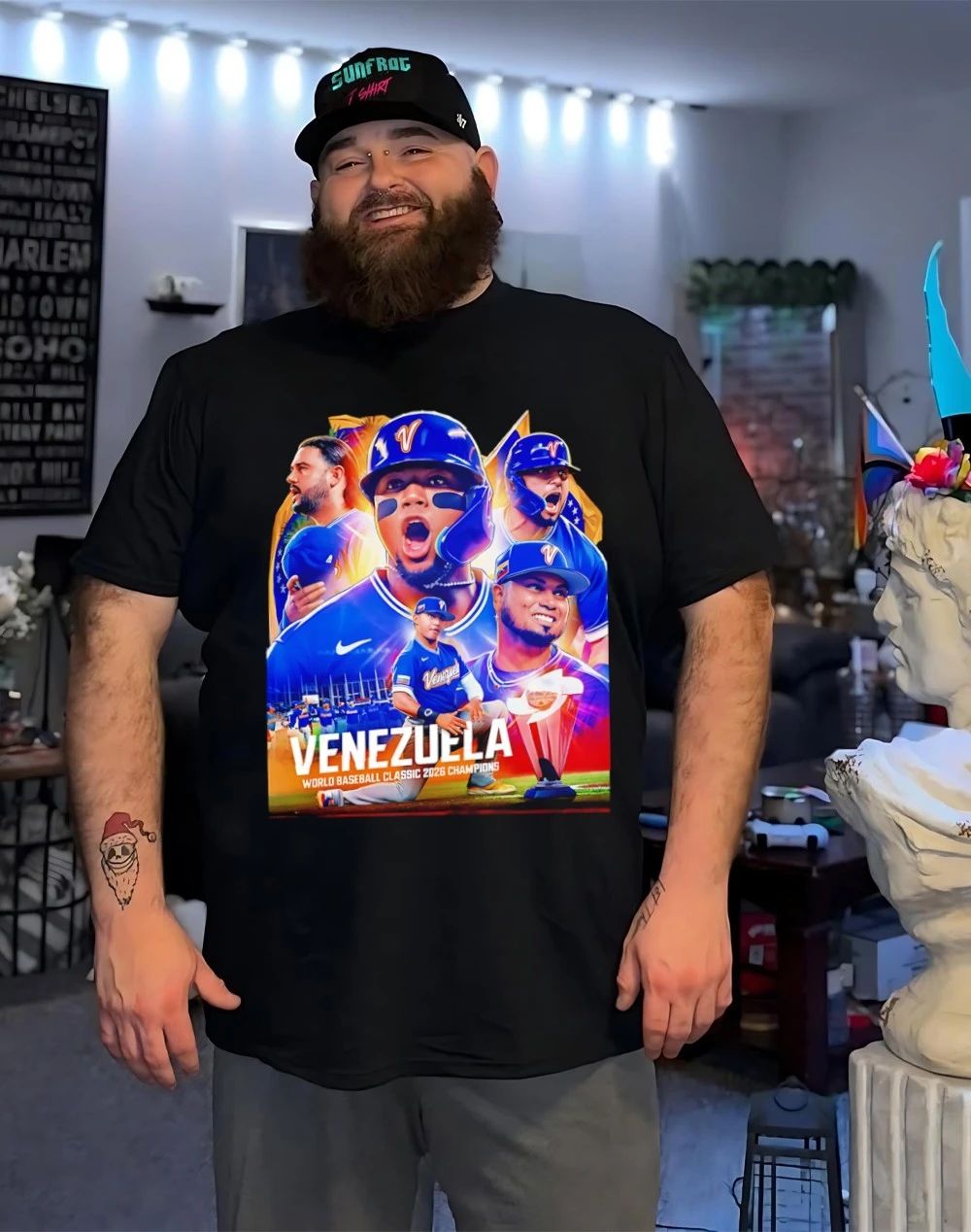 Venezuela Team 2026 World Baseball Classic Champions graphic shirt