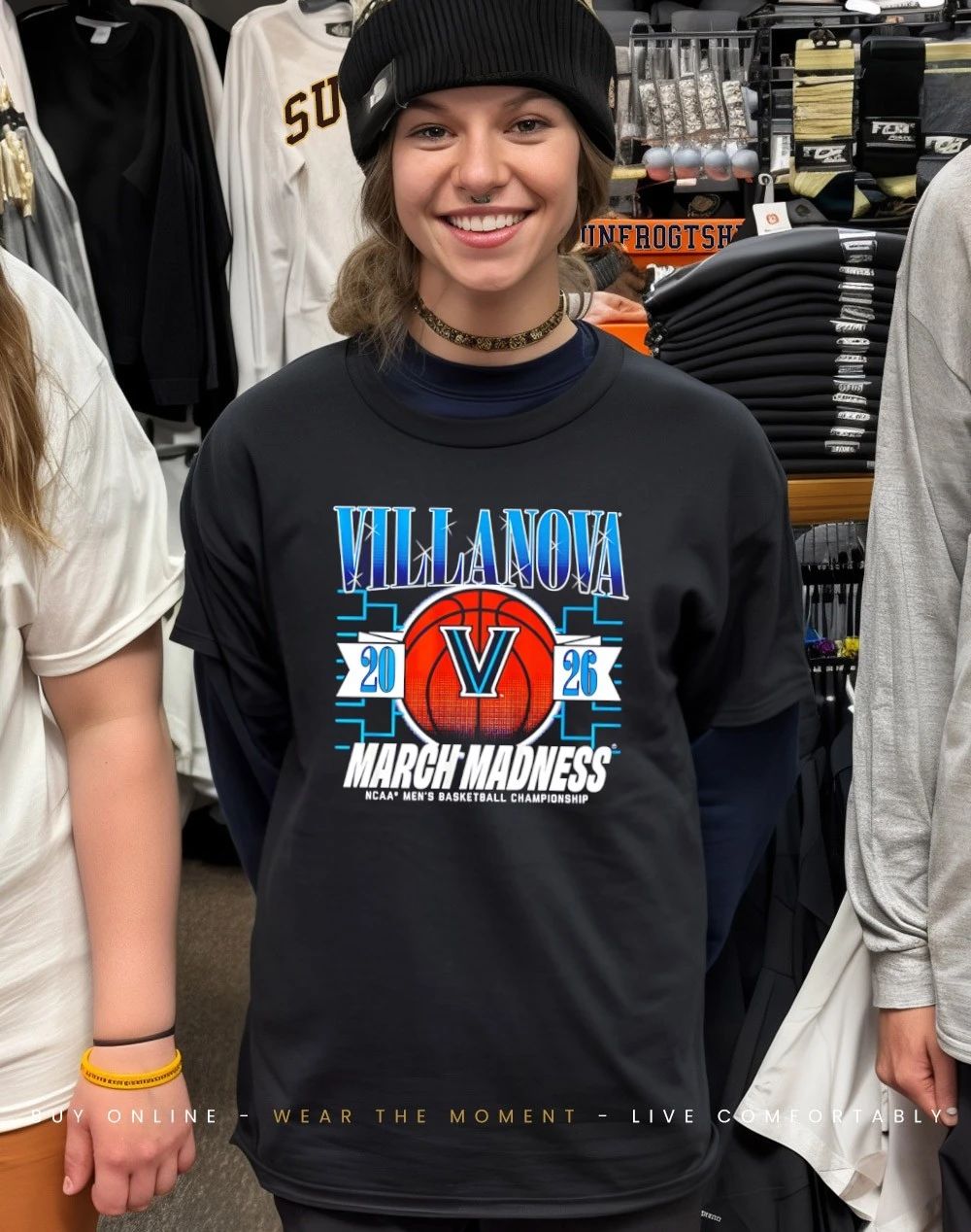 Villanova Wildcats MBB 2026 March Madness logo shirt
