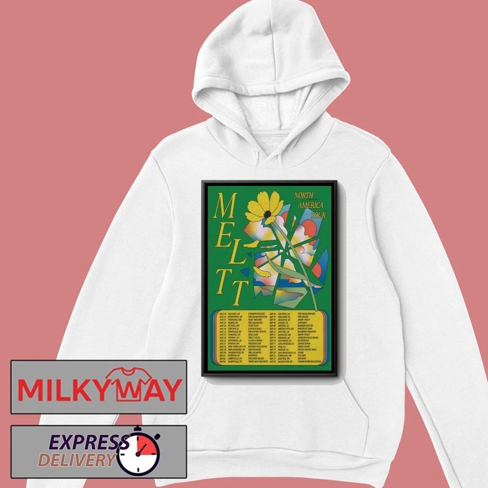 Meltt North America 2026 Tour Poster shirt