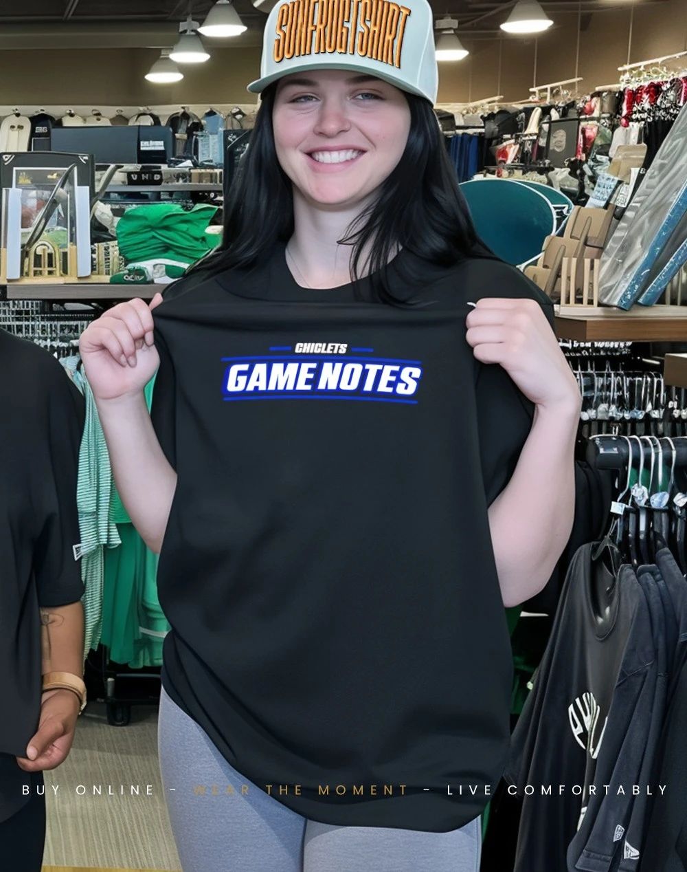 Chiclets hockey Game Notes Initials shirt