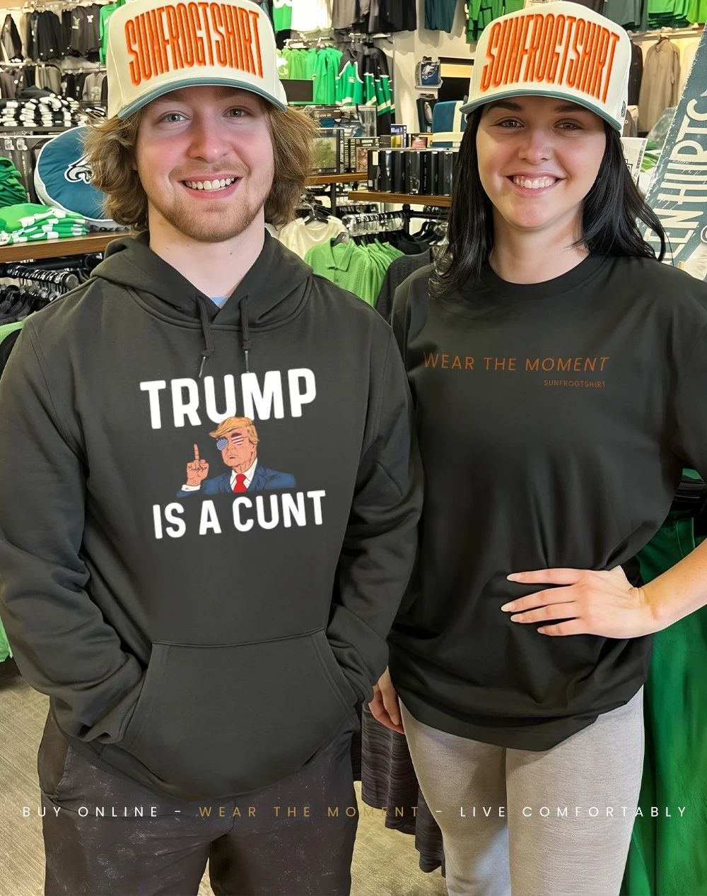 Trump Is A Cunt cartoon shirt