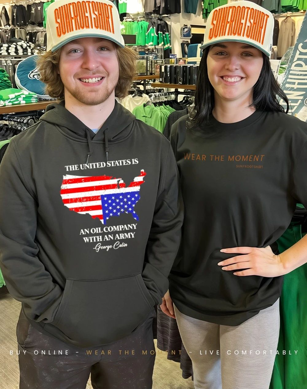 The United States is an oil company with an army George Calin shirt