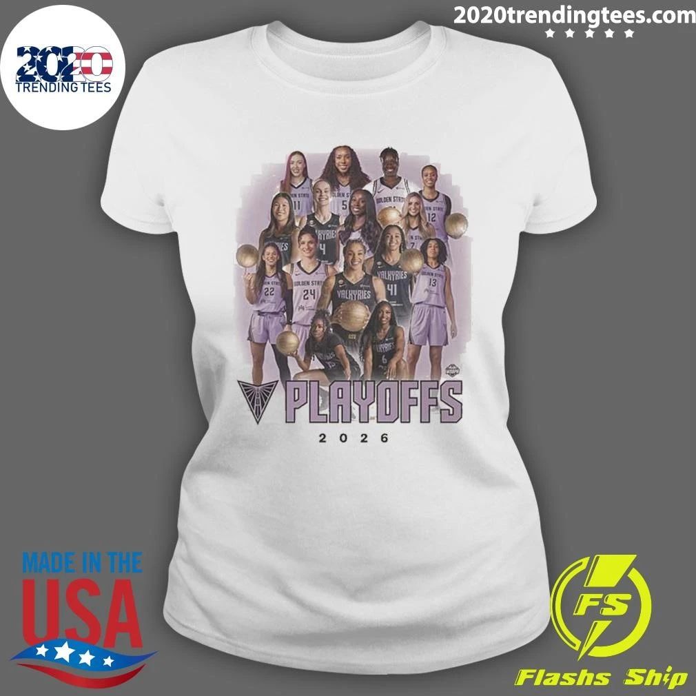 Playoffs 2026 Golden State Valkyries 500 Level Team Shirt