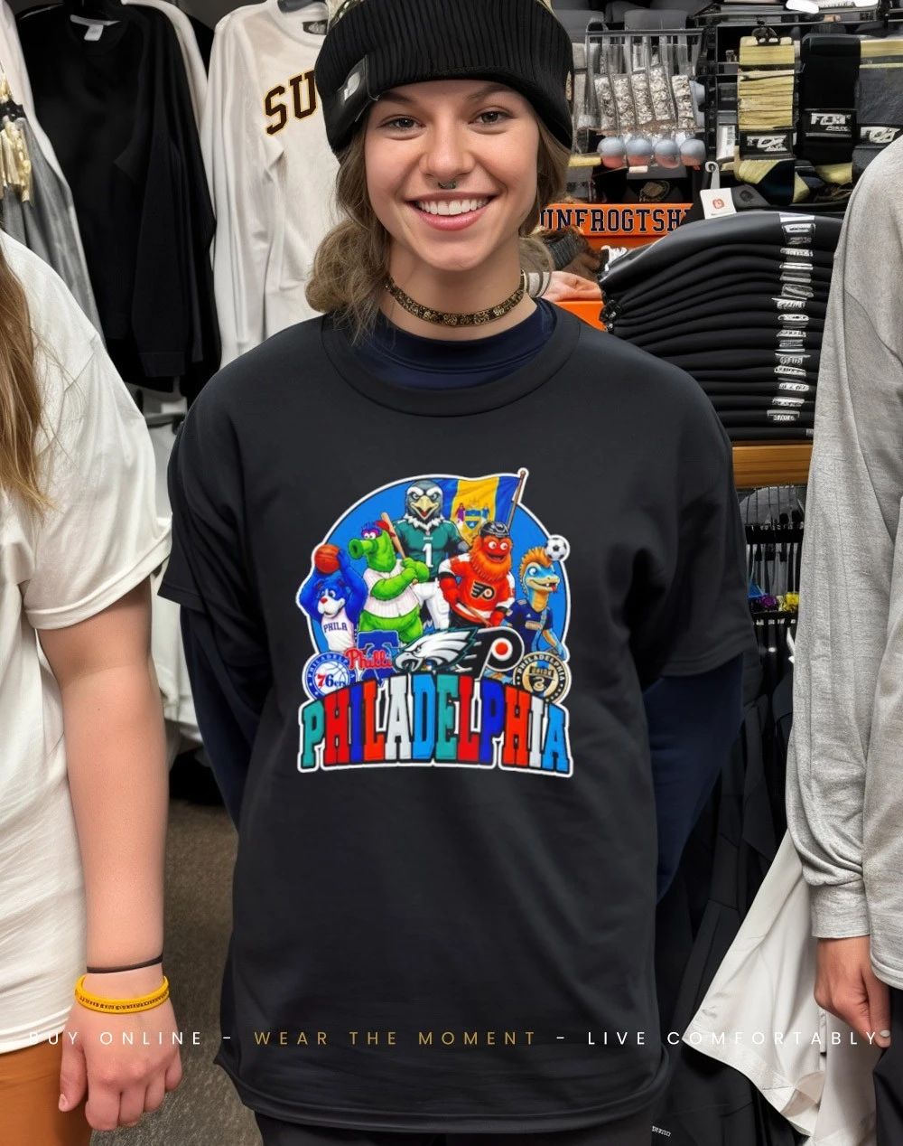 Philadelphia sports mascot Squad shirt