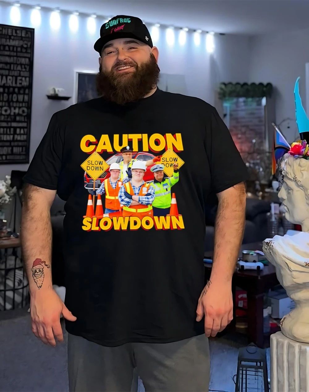 Caution Slow Down Down syndrome shirt