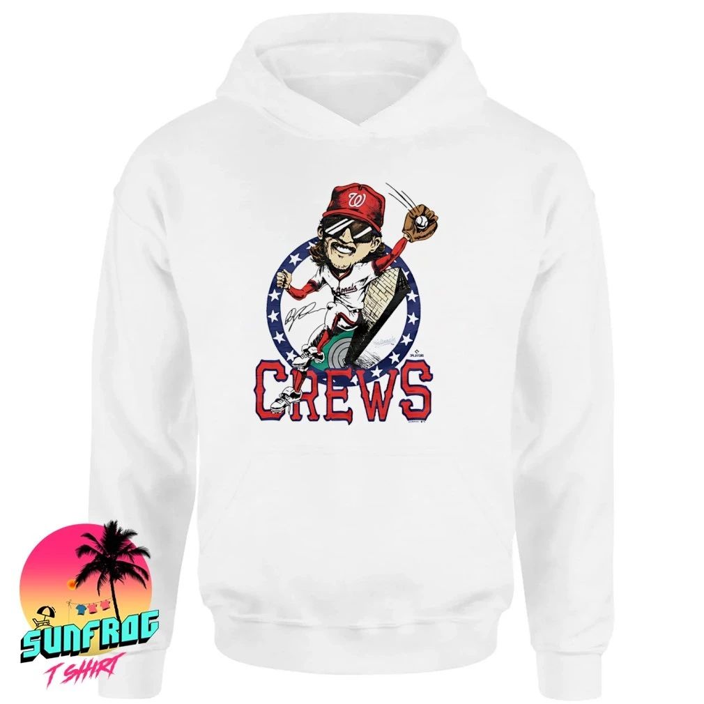 Washington Nationals Dylan Crews signature caricature shirt