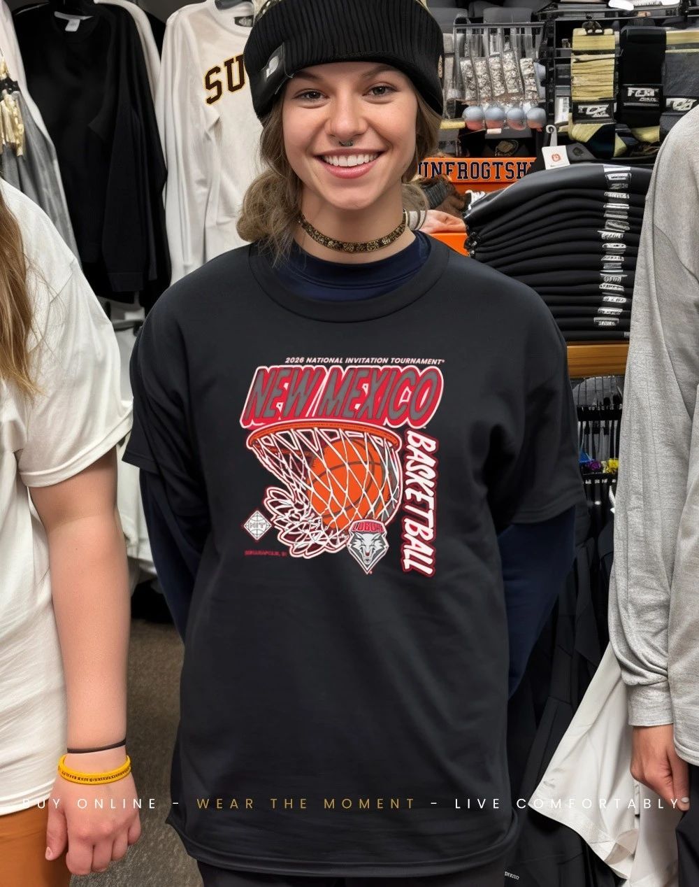 New Mexico Basketball 2026 National Invitation Tournament shirt