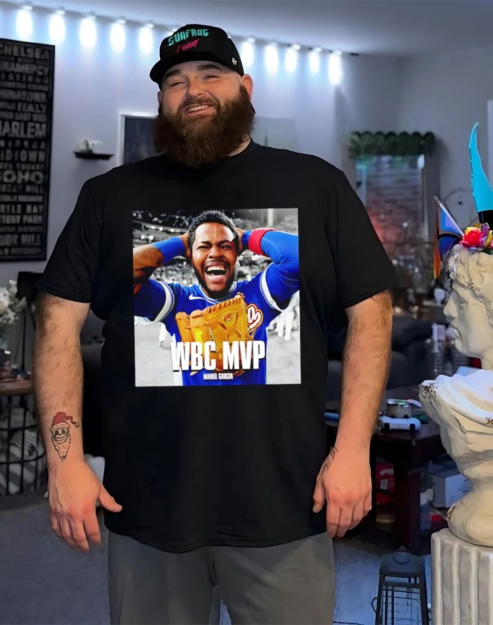 Maikel Garcia Venezuela baseball team 2026 MVP shirt