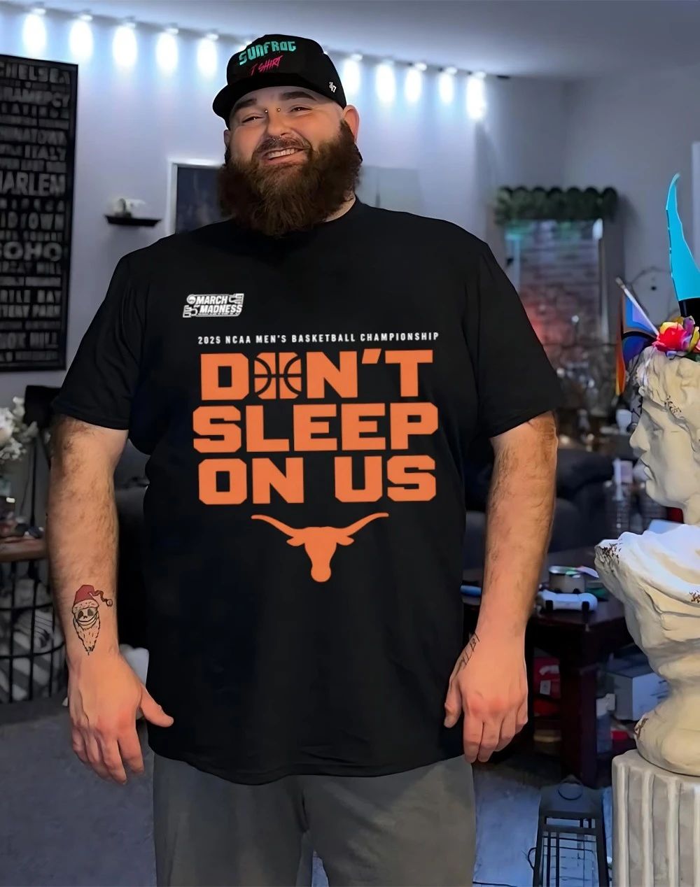 Texas Longhorns 2026 NCAA Men’s Basketball Tournament March Madness Don’t Sleep On Us shirt