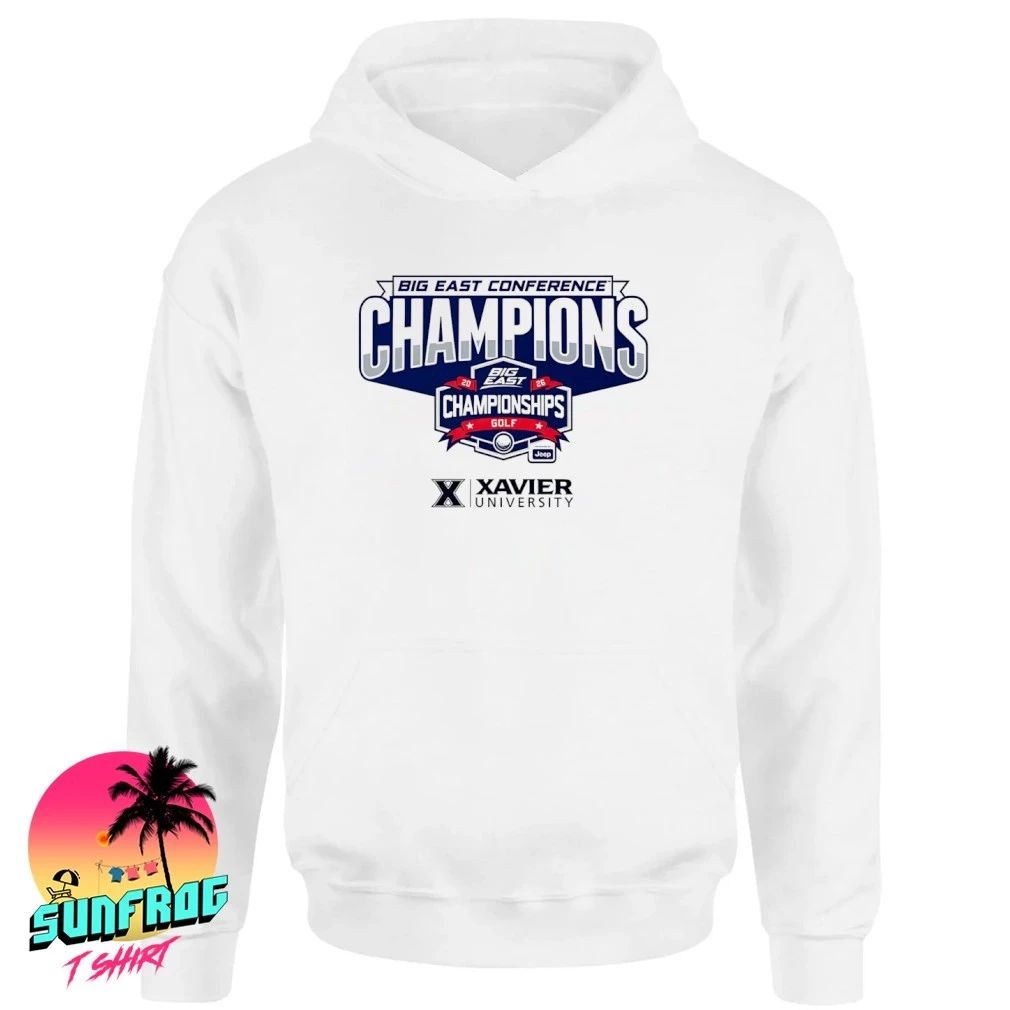 Xavier Men’s Golf 2026 Big East Conference Champions shirt