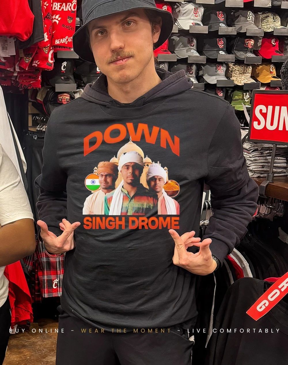 India down singh drome down syndrome shirt