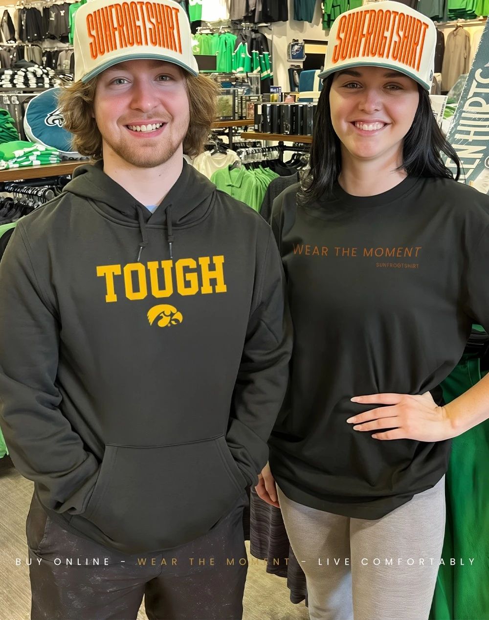 Iowa Basketball Tough logo 2026 shirt
