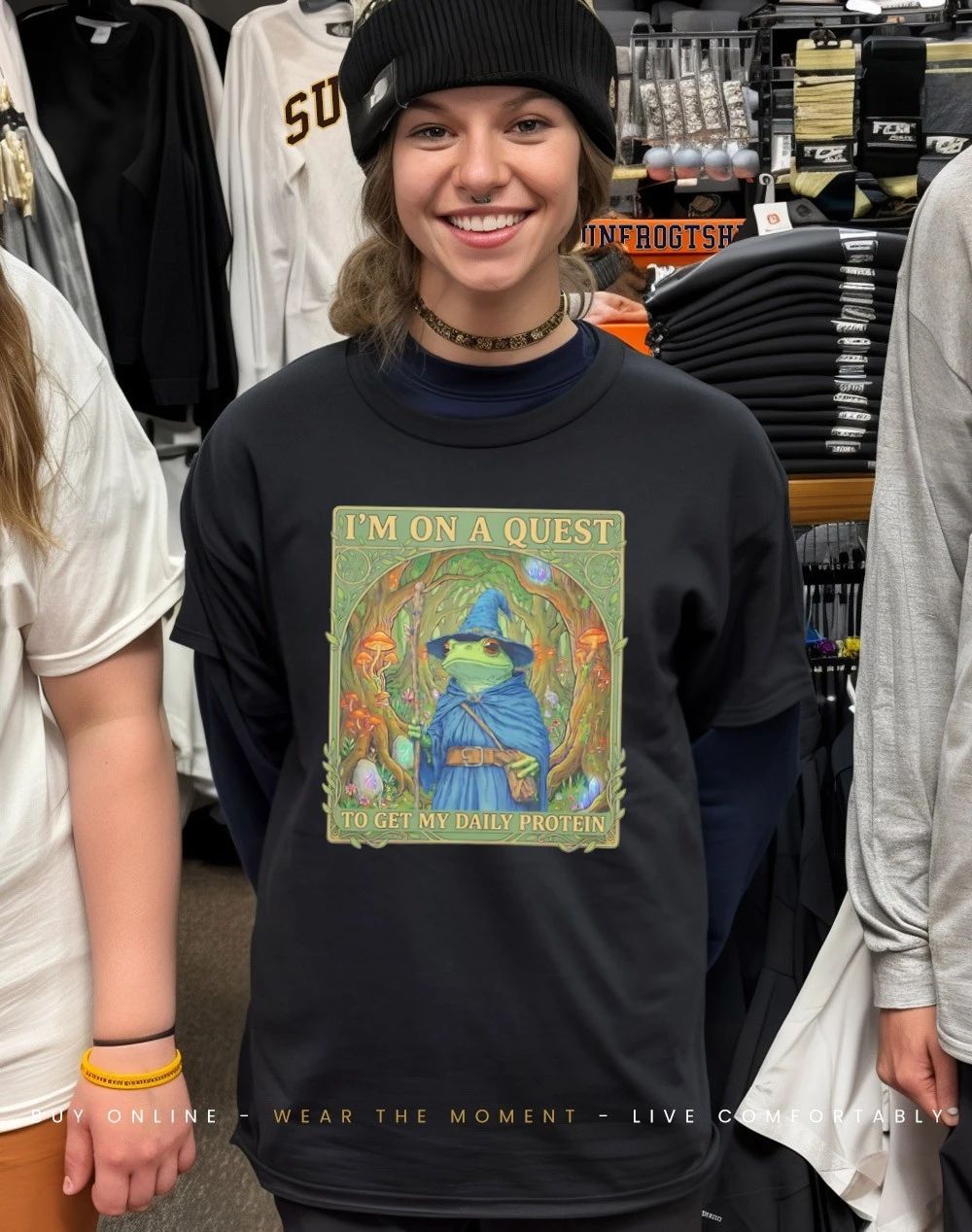 Wizard I’m on a quest to get my daily protein shirt