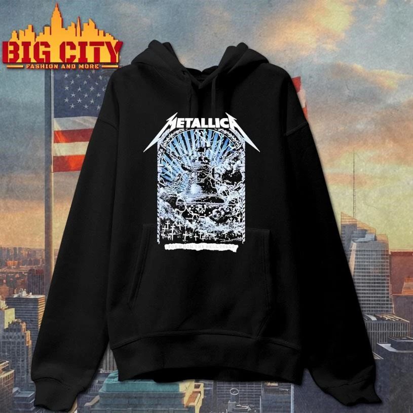 Metallica M72 World Tour For Whom The Bell Tolls Pop-Up Shirt