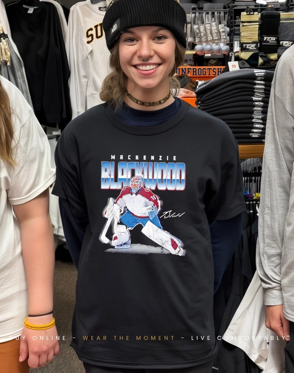MacKenzie Blackwood Colorado Player Name signature shirt