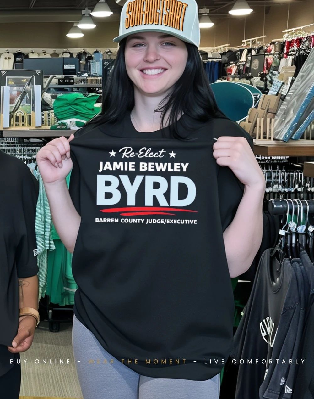 Re-elect Jamie Bewley Byrd as Barren County Judge Executive 2026 classic shirt