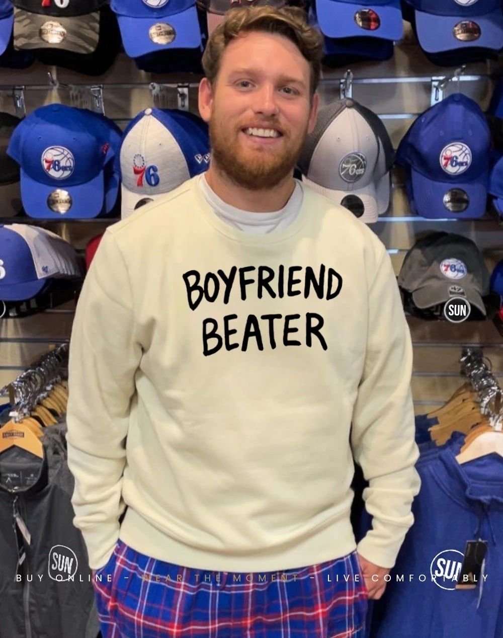 Boyfriend Beater text 2026 shirt