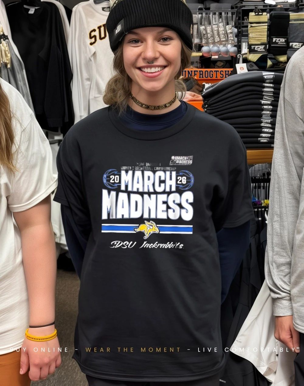 South Dakota State Jackrabbits 2026 March Madness Women’s Basketball classic shirt