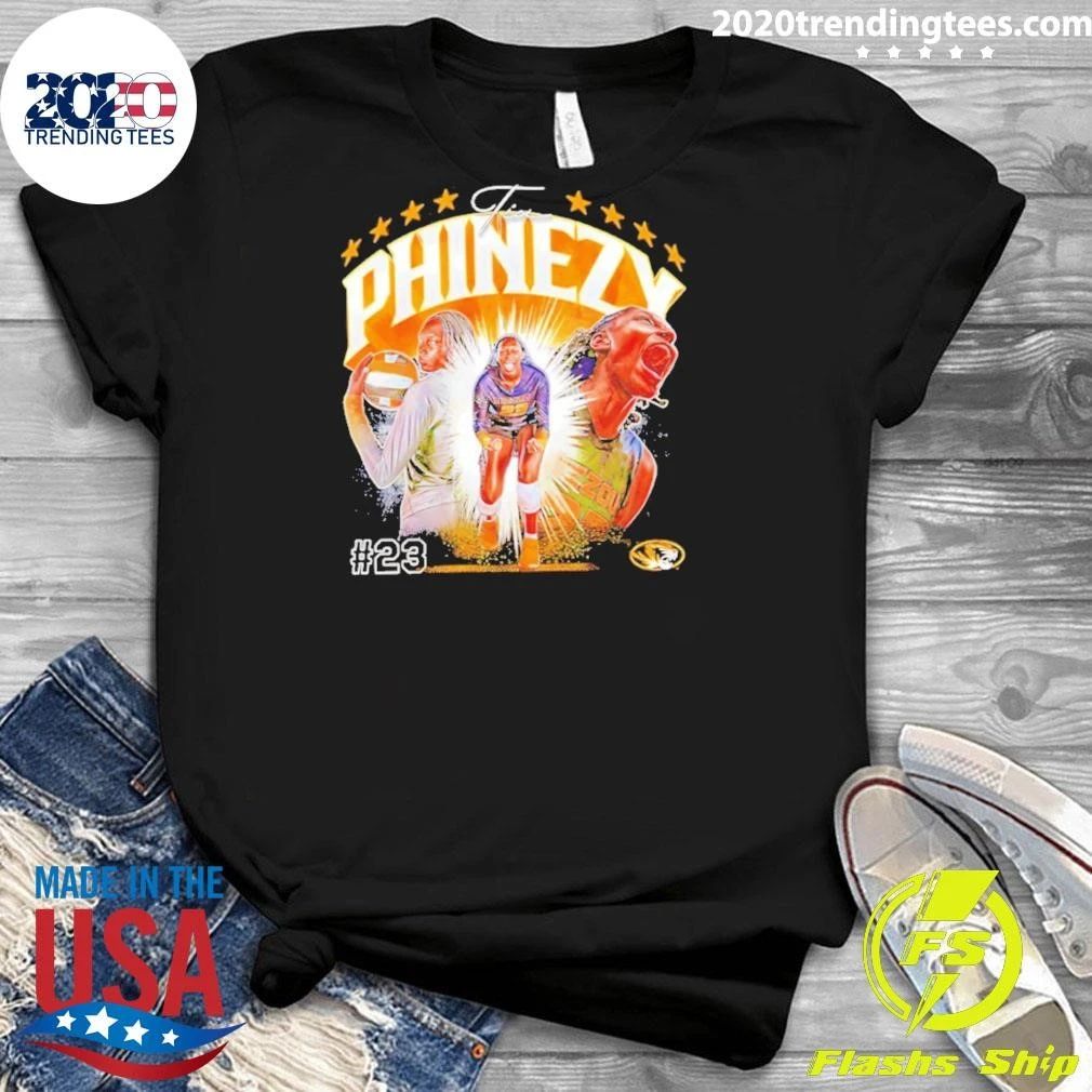 Tia Phinezy Missouri Tigers Volleyball Ncaa Portrait Shirt