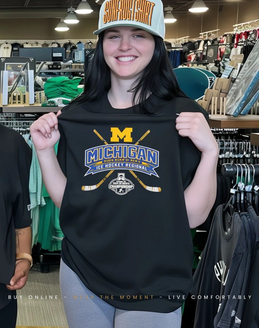 Michigan Wolverines 2026 NCAA Division I Men’s Ice Hockey Regional shirt