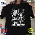 Santa Reindeer Christmas Vintage Sweater Shirt