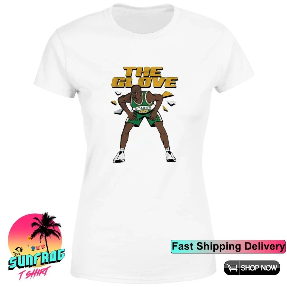 Gary Payton The Glove player basketball graphic shirt