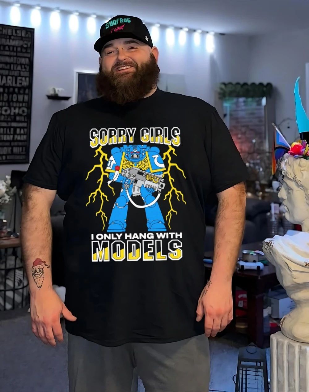 Sorry Girls I Only Hang With War Models shirt
