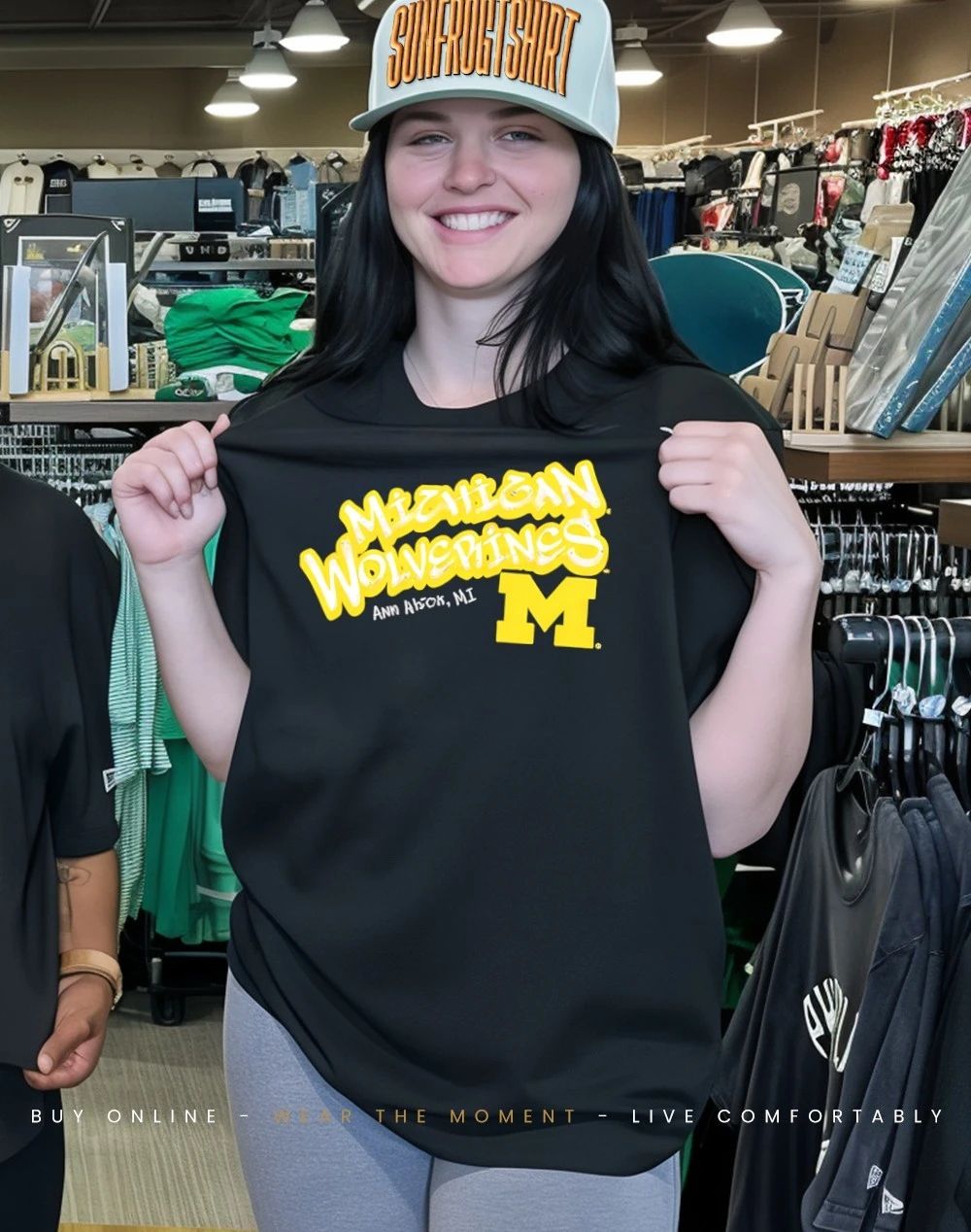 Michigan Wolverines 2026 Final Four Ann Abiok MI paint shirt
