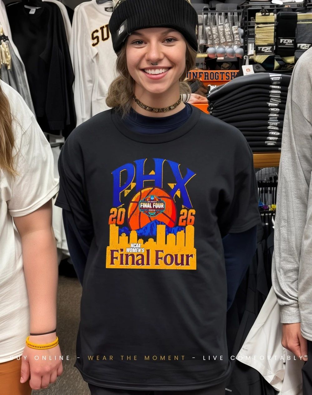 Phoenix 2026 NCAA Women’s Final Four Skyline shirt