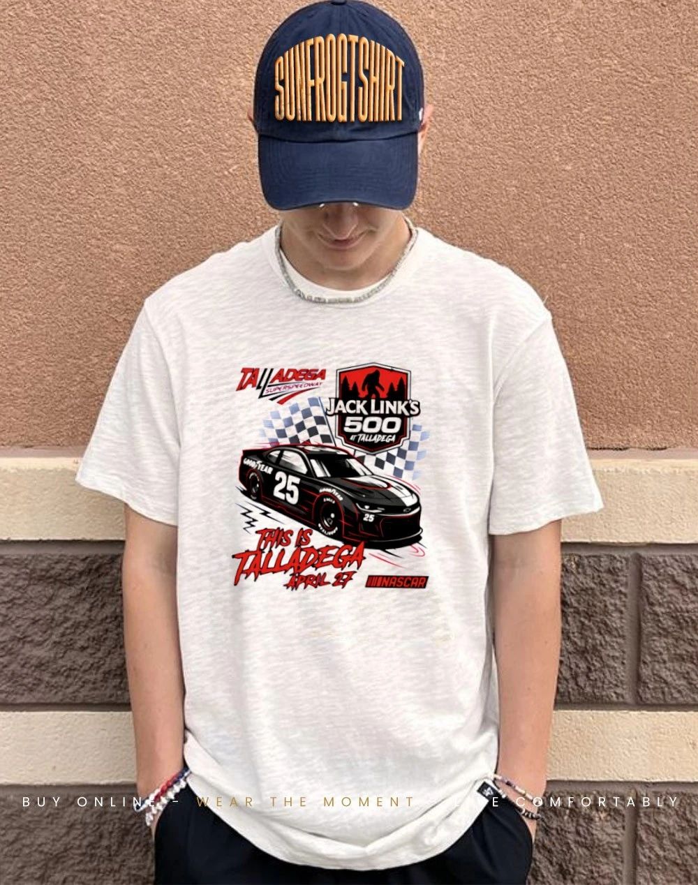 Jack Link’s 500 Ghost Car this is talladega shirt