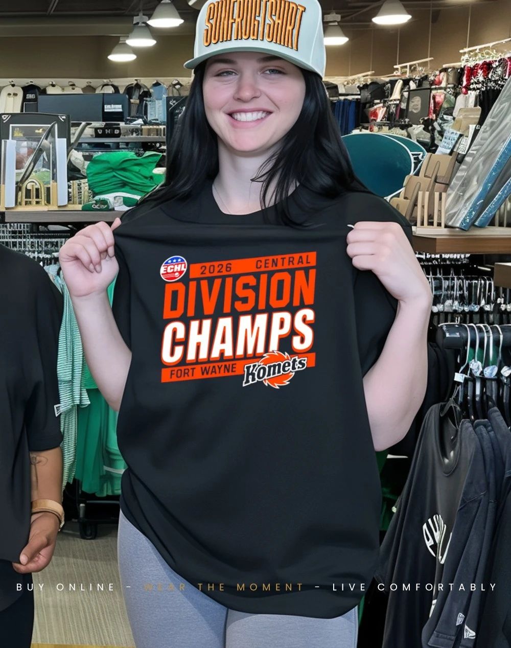 Fort Wayne Komets ECHL Central Division Champions 2026 shirt