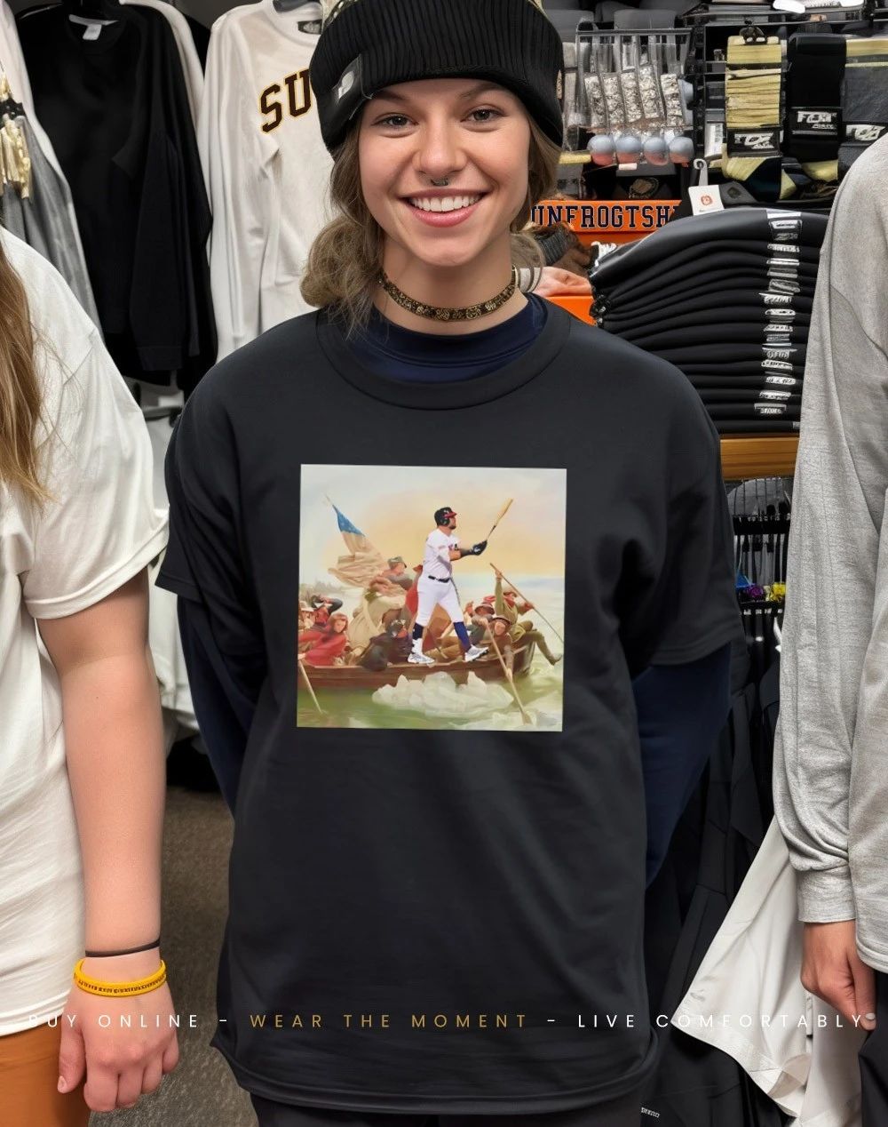 Kyle Schwarber Schwarber Crossing The Delaware Team Usa 2026 Wbc shirt