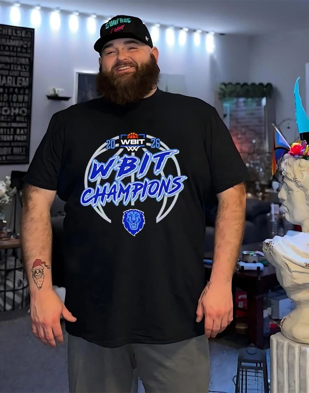 Columbia University 2026 WBIT Champions shirt