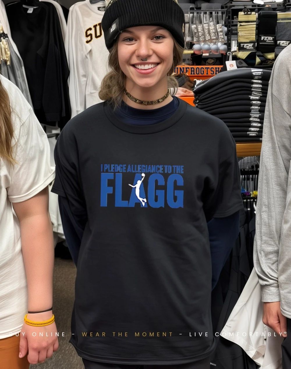 I Pledge Allegiance To The Flagg shirt