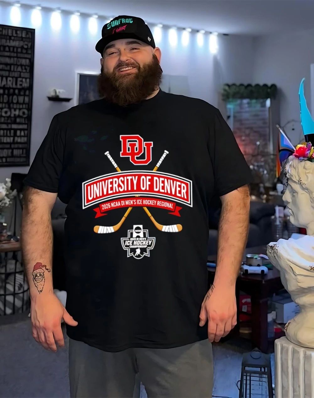 Denver DU 2026 NCAA DI Men’s Ice Hockey Regional NCAA DI Men’s Ice Hockey Champions shirt