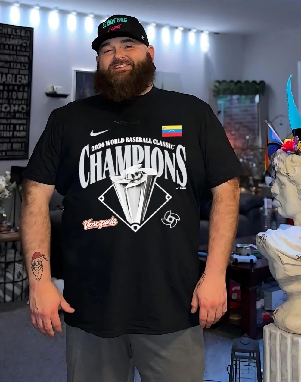 Venezuela Baseball 2026 World Baseball Classic Champions Locker Room shirt