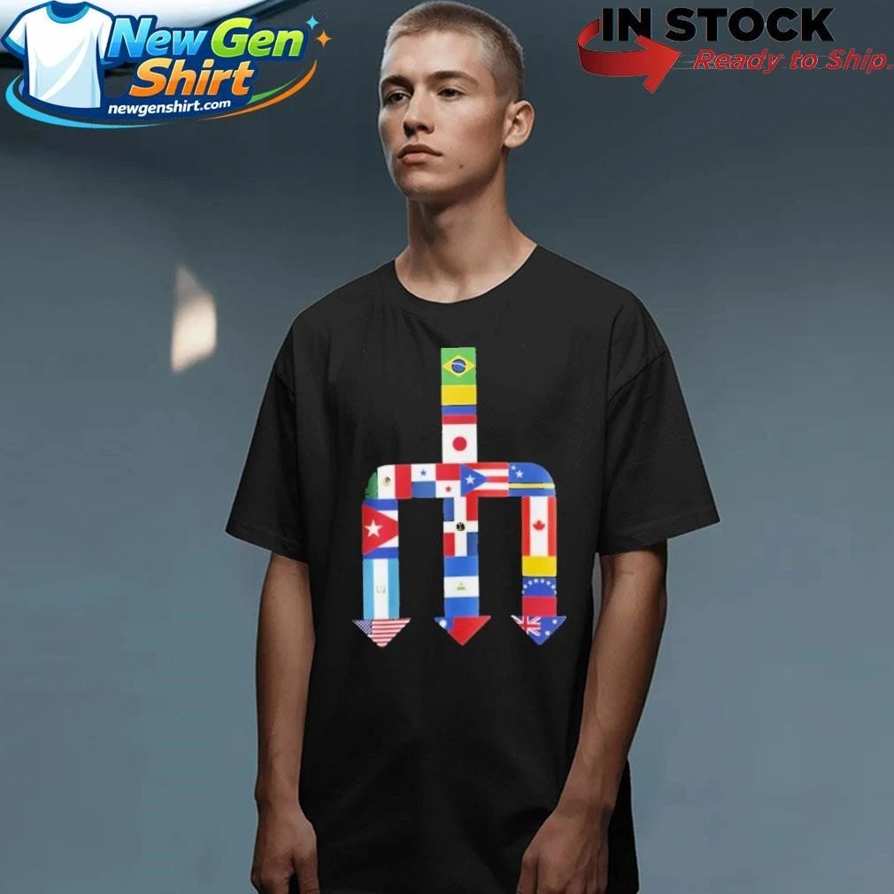 Mariners The Global Trident of Flags Shirt