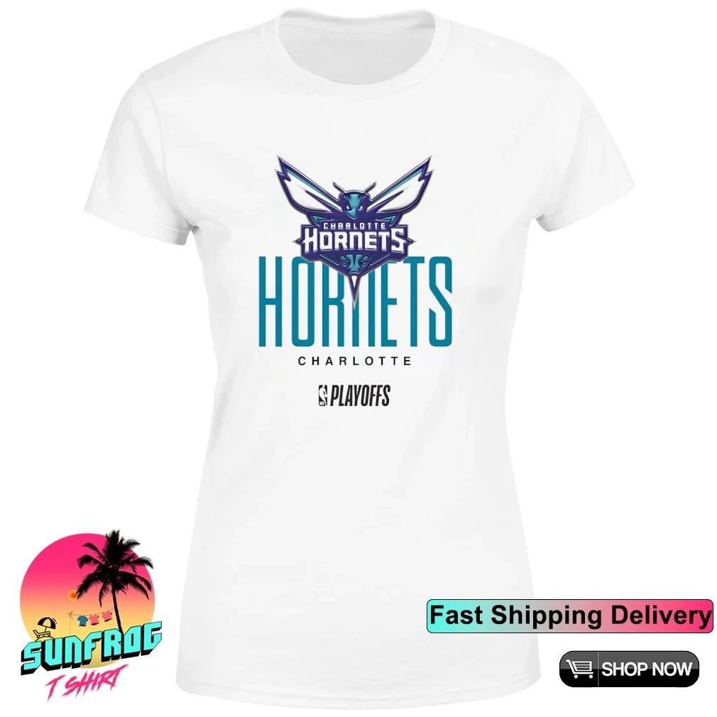 Charlotte Hornets 2026 NBA Playoff graphic shirt