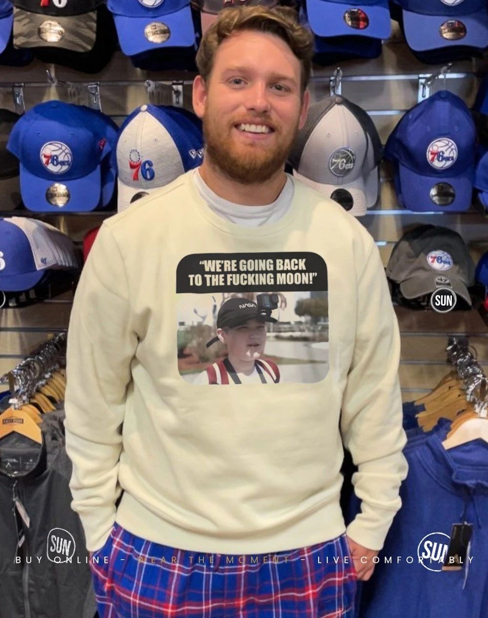 We are going back to the fucking moon NASA shirt