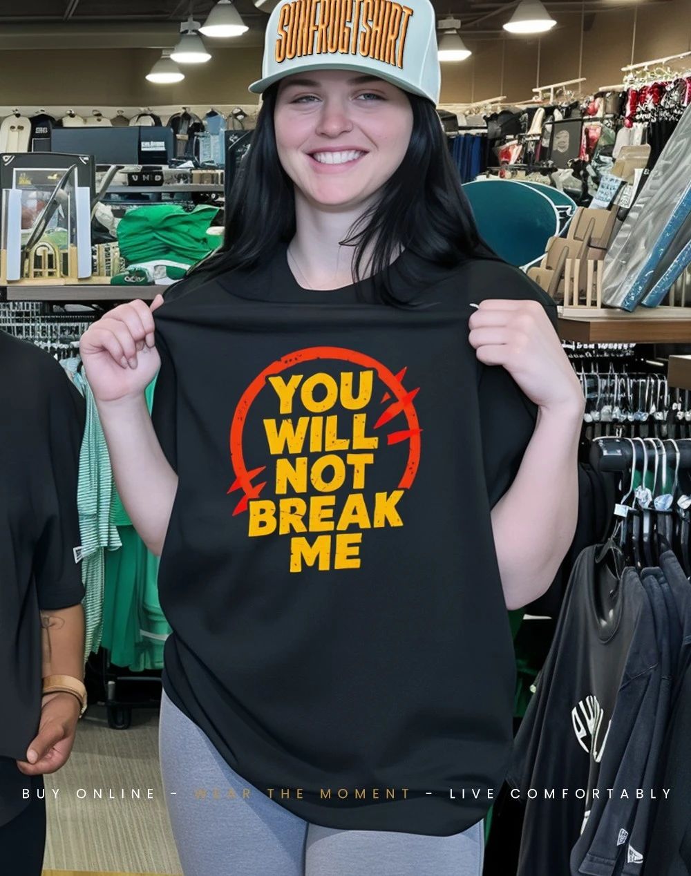 You Will Not Break Me Dungeon Crawler Carl text shirt
