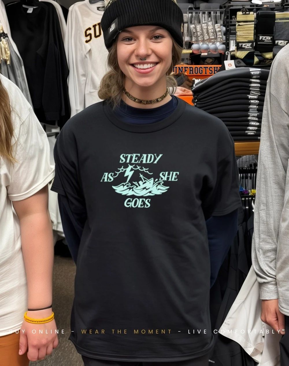 Steady as she goes shirt