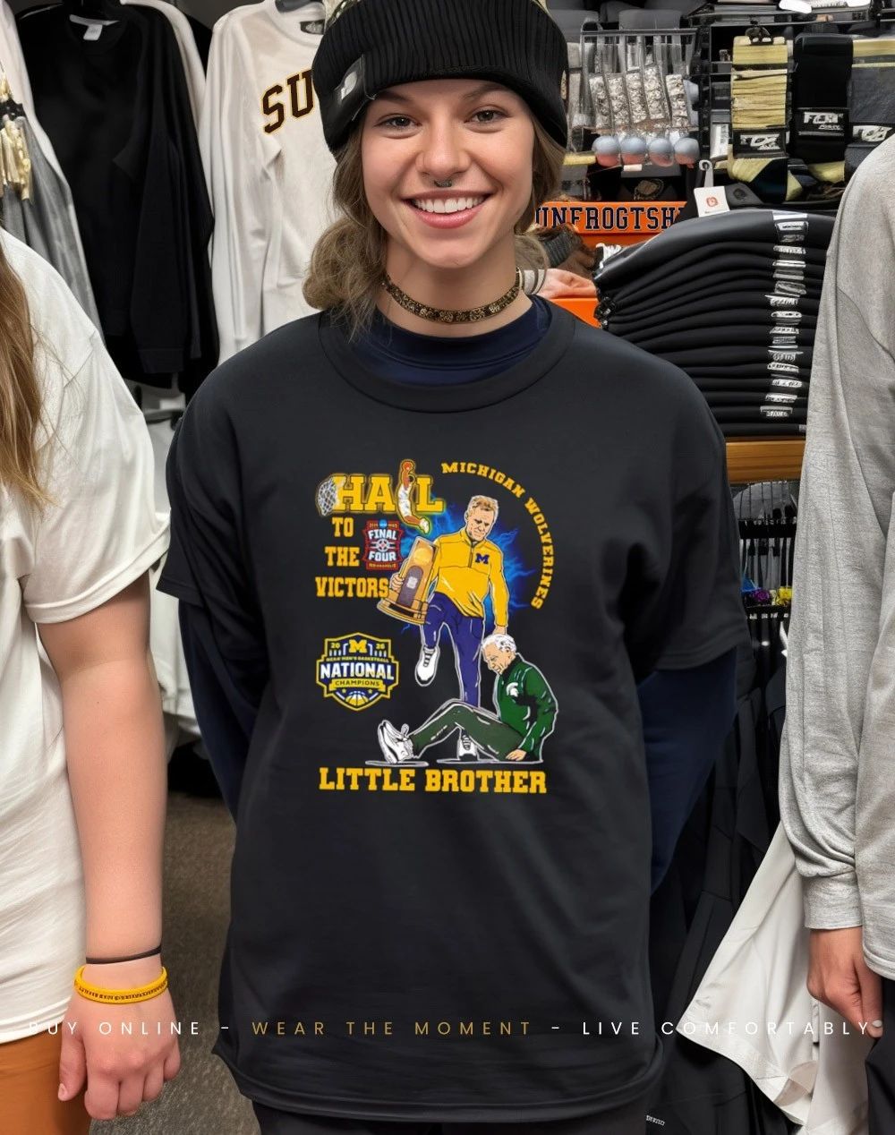 Michigan Wolverines Men’s Basketball National Champions 2026 Hail to the Victors coach shirt